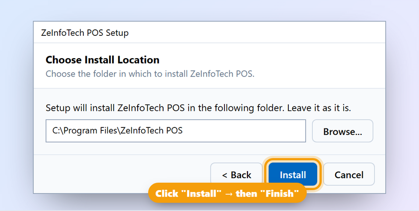 Install
